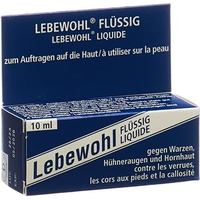 Lebewohl flüssig, Lösung