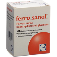 ferro sanol, gélules à libération modifiée