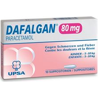 Dafalgan, Suppositorien 80 mg