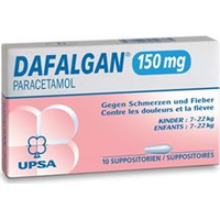 Dafalgan, Suppositorien 150 mg