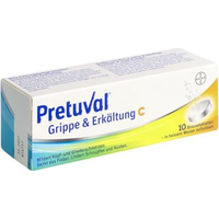 Pretuval Grippe & Erkältung C, Brausetabletten