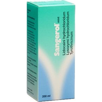 Sangerol mint, Spüllösung