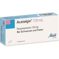 Acetalgin 125 mg, Suppositorien