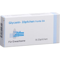 Supposte di glicerina Fonte SA, supposte per adulti