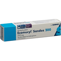 Ecomucyl Sandoz 200, Brausetabletten mit Brombeer-Aroma