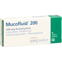 Mucofluid 200, Tablette zur Herstellung einer Lösung zum Einnehmen