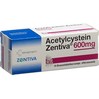 Acetylcystein Zentiva 600 mg, Brausetabletten