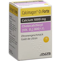 Calcimagon-D3 forte, Kautabletten mit Zitronengeschmack