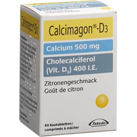 Calcimagon-D3, Kautabletten mit Zitronengeschmack