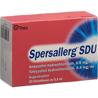 Spersallerg SDU, Collyre en solution en récipient unidose