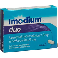 Imodium duo, Tabletten