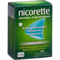 Nicorette Microtab Original-Aroma, Sublingualtabletten