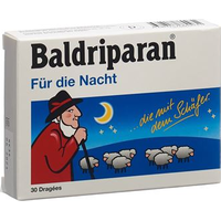 Baldriparan für die Nacht, überzogene Tabletten