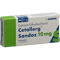 Cetallerg Sandoz, Filmtabletten