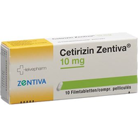 Cetirizin Zentiva 10 mg, Filmtabletten