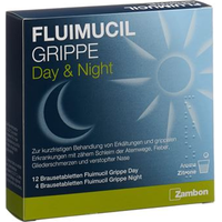Fluimucil Grippe Day & Night, compresse effervescenti
