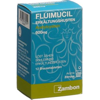 Fluimucil 600 tosse grassa, compresse effervescenti