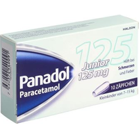 Panadol Junior 125 mg, Suppositorien