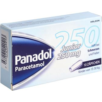 Panadol Junior 250 mg, Suppositorien