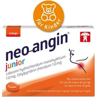 neo-angin junior, Lutschtabletten mit Orangengeschmack