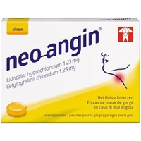 neo-angin, Lutschtabletten mit Zitronengeschmack