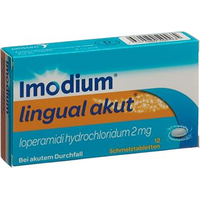 Imodium lingual akut, Schmelztablette