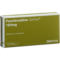 Fexofenadine Zentiva 120 mg, Filmtabletten