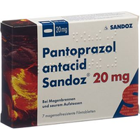 Pantoprazol antacid Sandoz, magensaftresistente Filmtabletten
