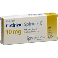 Cetirizin Spirig HC, Filmtabletten