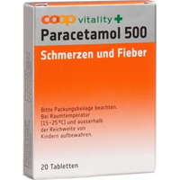 Coop Vitality Paracetamol 500, Tabletten