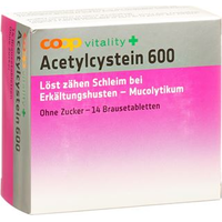 Coop Vitality Acetylcystein 600, Brausetabletten