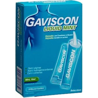 Gaviscon Liquid Mint, Suspension zum Einnehmen im Beutel
