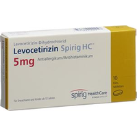 Levocetirizin Spirig HC 5 mg, Filmtabletten