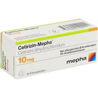 Cetirizin-Mepha 10, Filmtabletten