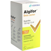Algifor Dolo Junior, Suspension, Sachets