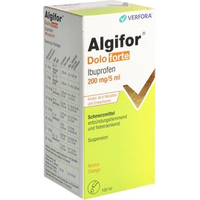Algifor Dolo forte 200 mg / 5 ml, Suspension