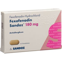 Fexofenadin Sandoz 180 mg, Filmtabletten