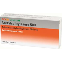 Coop Vitality Acetylsalicylsäure 500, Tabletten