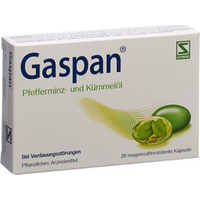 Gaspan, magensaftresistente Weichkapsel