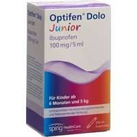 Optifen Dolo Junior 100 mg / 5ml, Suspension zum Einnehmen