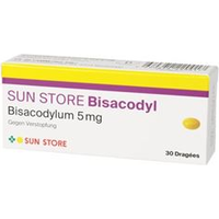 SUN STORE Bisacodyl 5mg, Dragées