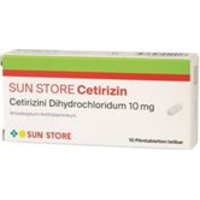 Sun Store Cetirizin, Filmtabletten