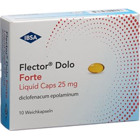 Flector Dolo Forte Liquid Caps 25 mg, capsula molle
