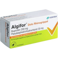Algifor Dolo Rhinogrippal 200 mg / 30 mg, gélules