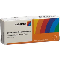 Loperamid-Mepha lingual 2 mg, Schmelztabletten