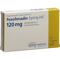 Fexofenadin Spirig HC 120 mg, Filmtabletten