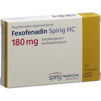 Fexofenadin Spirig HC 180 mg, Filmtabletten