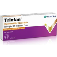 Triofan Antitussif Noscapine, comprimés enrobés