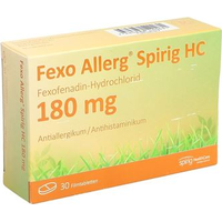 Fexo Allerg Spirig HC 180 mg, Filmtabletten