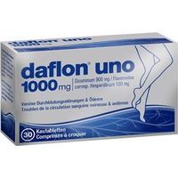 Daflon UNO, 1000 mg, comprimés à croquer
